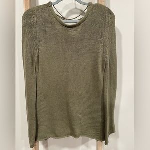 JAMISON - sweater with open back